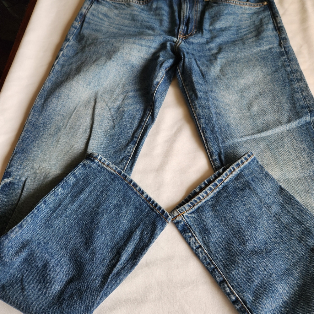 H&M Blue Straight Fit Jeans